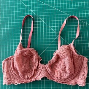 Calvin Klein Pink Lace Bra